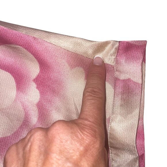 Dries Van Noten Womens Top Size Small Multicolor Floral Drawstring Casual - Picture 10 of 14